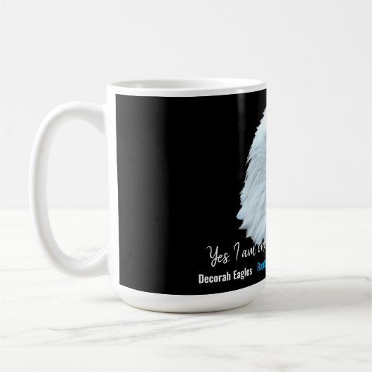 Herr Nord: Ja, ich bin einer dieser Adler! Kaffeetasse (Links)