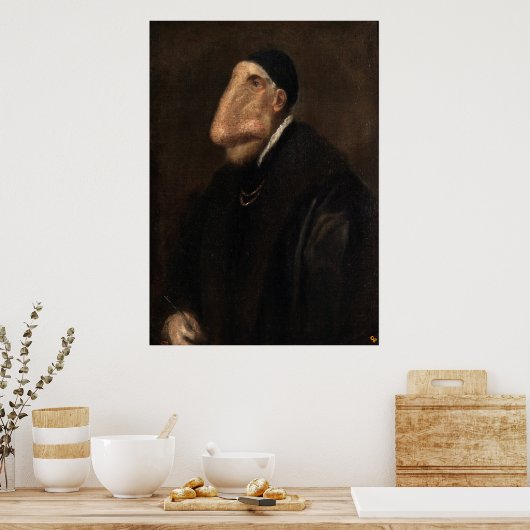 Herr Nose Poster (Küche)