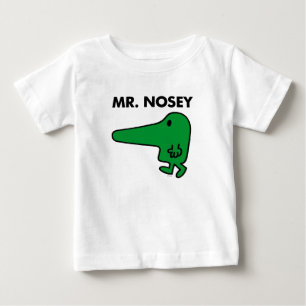 Herr Nosey Eine Nase Voraus Baby T-shirt