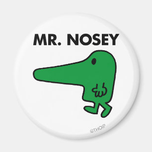 Herr Nosey Eine Nase Voraus Magnet