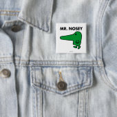 Herr Nosey | Nase führen Button (Beispiel)