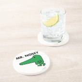 Herr Nosey | Nase führen Getränkeuntersetzer (Seite)