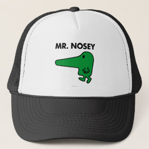 Herr Nosey Nase führen Truckerkappe