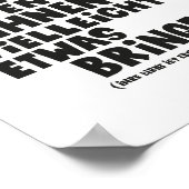 Herr Ober - Pappa Ante Portas - Loriot Herr Ober Poster (Ecke)