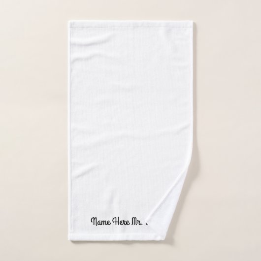 Herr oder Frau ~ Handtuchgeschäft Set / Einzelkauf (Handtuch)