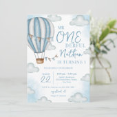 Herr Onderful Birthday Einladung (Stehend Vorderseite)