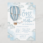 Herr Onderful Birthday Einladung (Vorne/Hinten)