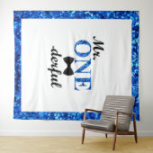 Herr Onederful 1st Birthday Backdrop Wandteppich (Beispiel (Horizontal))