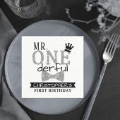 Herr ONEderful 1st Birthday Serviette