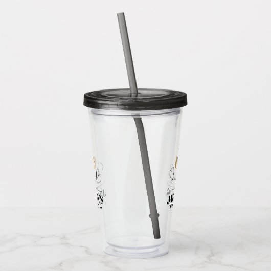 Herr Onederful Acrylic Tumbler Acryltrinkbecher (Links)