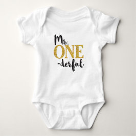 Herr ONEderful Baby Jersey Bodysuit Baby Strampler