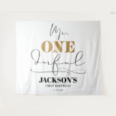 Herr Onederful Backdrop Wandteppich (Vorderseite (Horizontal))