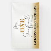 Herr Onederful Birthday Banner (Vertikal)