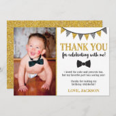 Herr ONEderful Birthday Danke, dass Sie eine Karte (Vorne/Hinten)