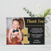 Herr ONEderful Birthday Danke, dass Sie eine Karte (Stehend Vorderseite)