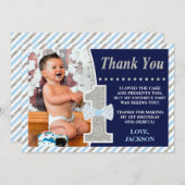 Herr ONEderful Birthday Danke, dass Sie eine Karte (Vorne/Hinten)