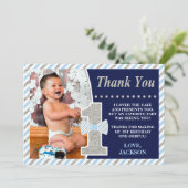 Herr ONEderful Birthday Danke, dass Sie eine Karte (Stehend Vorderseite)