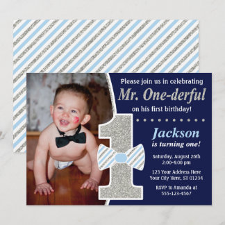 Herr ONEderful Birthday Einladung