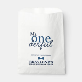 Herr Onederful Birthday Favor Bags Geschenktütchen