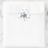 Herr Onederful Birthday Sticker Boy Blue (Tasche)