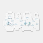 Herr Onederful Blue Balloon Boy 1st Birthday Geschenkschachtel (Ungefaltet)