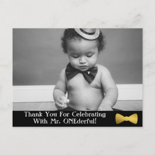 Herr Onederful Dankeschön-Postkarte 2 Postkarte