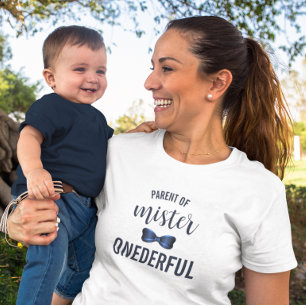 Herr Onederful Fliege 1. Geburtstag T-Shirt