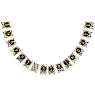 Herr ONEderful Happy Birthday Bunting Banner