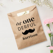 Herr Onederful Individuelle Name Mustache Geschenktütchen (Versiegelt)