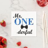 Herr ONEderful Paper Napkin Serviette (Beispiel)