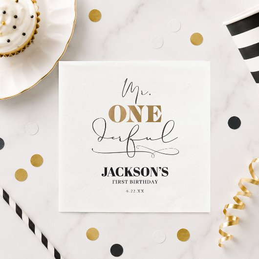 Herr Onederful Paper Napkins Serviette