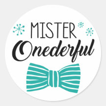 Herr Onederful Party Sticker