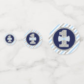 Herr ONEderful Table Confetti in Navy Blue & Silve Konfetti (Vorderseiten)