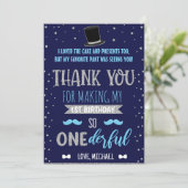 Herr Onederful Vielen Dank Karte 20-15 (Stehend Vorderseite)