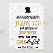 Herr Onederful Vielen Dank Karte 20-16 (Vorne/Hinten)