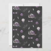 Herr Onederful | Vintag Gentleman Royal Birthday Einladung (Rückseite)