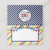 Herr ONEderful Zent Cards | Büffet, Platzkarten (Außenseite Aufgefaltet)