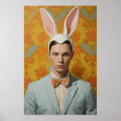 Herr Osterhase Poster (Vorne)