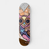 Herr Owl deck Skateboard (Vorderseite)