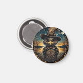 Herr Owl Magnet (Vorderseite/Rückseite)