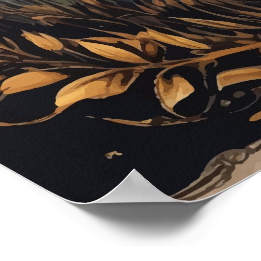 Herr Owl Poster (Ecke)