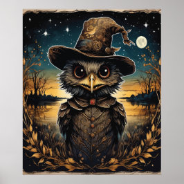Herr Owl Poster