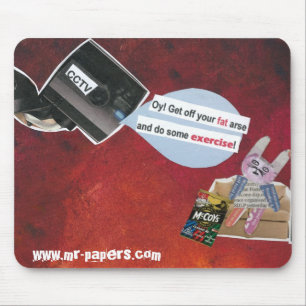 Herr Papers - CCTV Mousepad