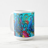 Herr Peacock Kaffeetasse (Vorderseite Links)