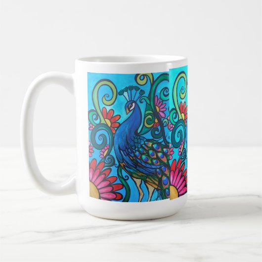 Herr Peacock Kaffeetasse (Links)