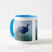 Herr Peacock Mug Tasse (Vorderseite Links)