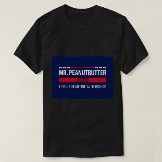 Herr Peanutbutter 2020 Maske T-Shirt (Design vorne)