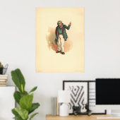 Herr Peggotty von Kyd - Dickens' David Copperfield Poster (Heimbüro)