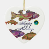 HERR PELICAN FISCHEREIHERZ KERAMIKORNAMENT (Hinten)