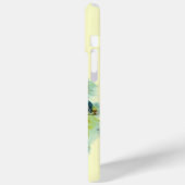 HERR PELICAN FISCHERMONOGRAM, Creme Case-Mate iPhone Hülle (Rückseite / Links)